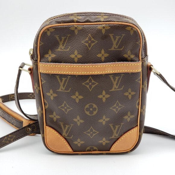 Louis Vuitton Danube Brown Monogram Shoulder Bag 330-102425 - Picture 1 of 13